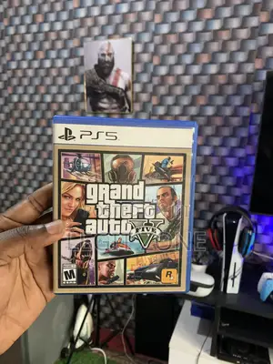 Gtav Ps5 Disc Very Neat With No Scratches