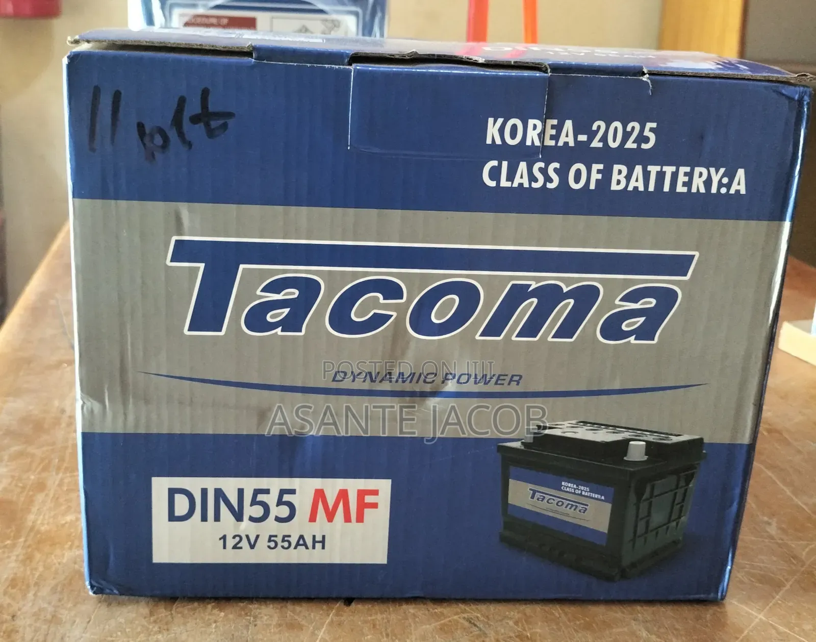 Tacoma Battery 11plt 55ah