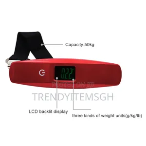 Portable Touch Electronic Digital Travel Luggage Scale