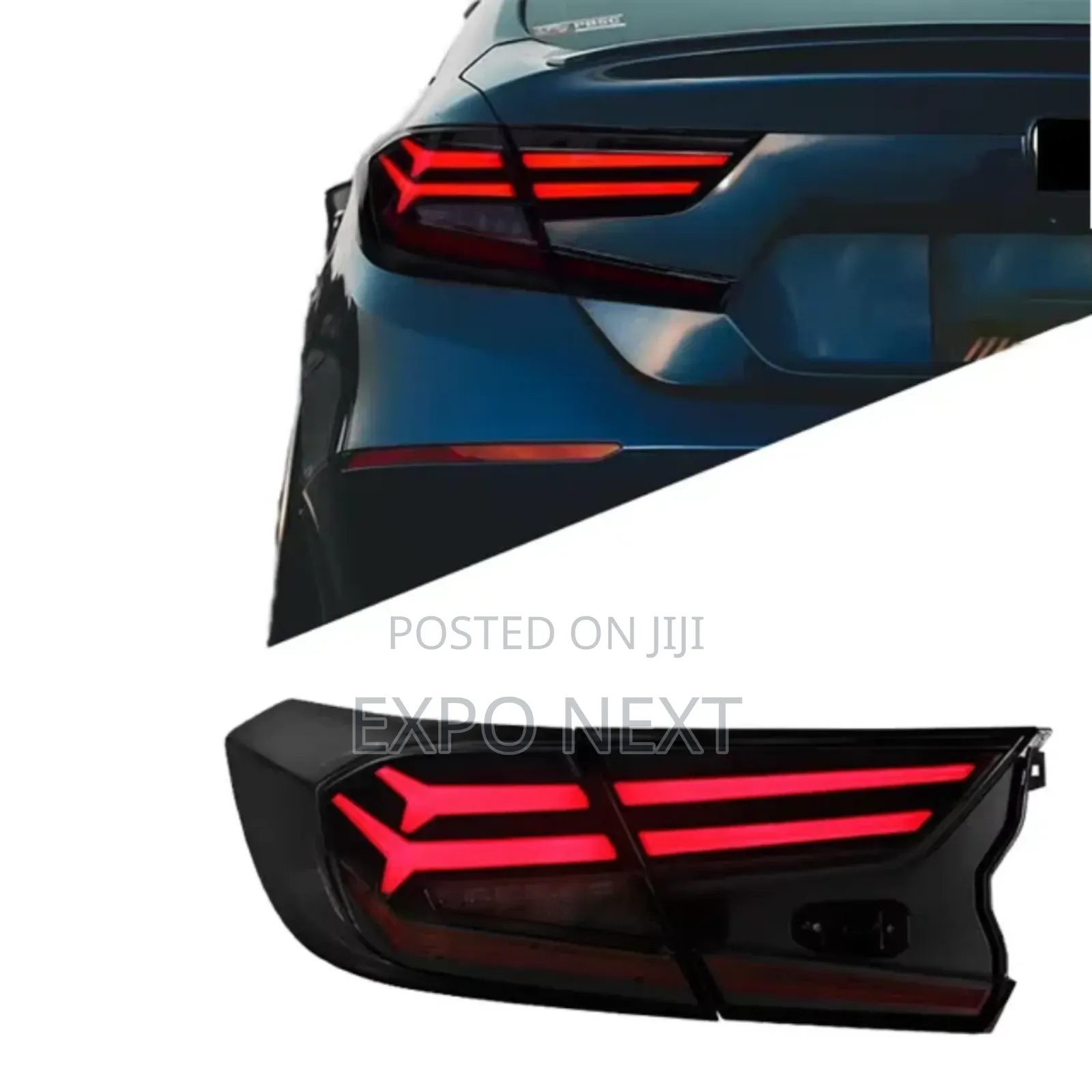 Honda Accord 10th Tail Light For Upgrade Smoke/Tinted 2018-2022