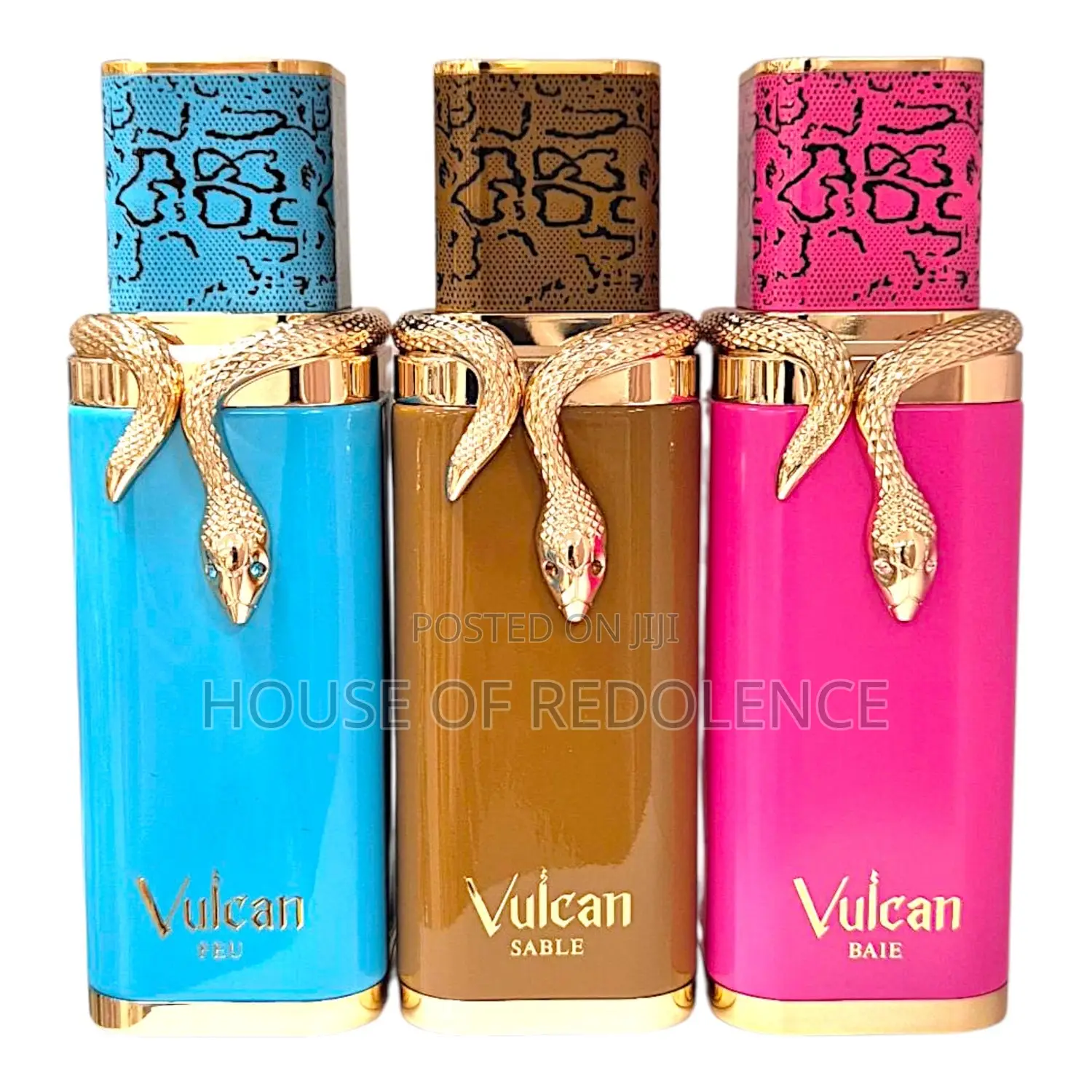 Vulcan Perfume (Vulcan Feu & Vulcan Baie & Vulcan Sable)