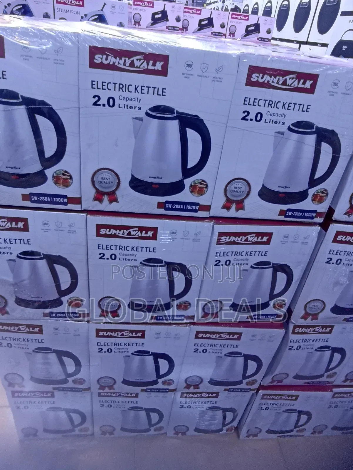 Sunny Walk Electric Kettle 2l