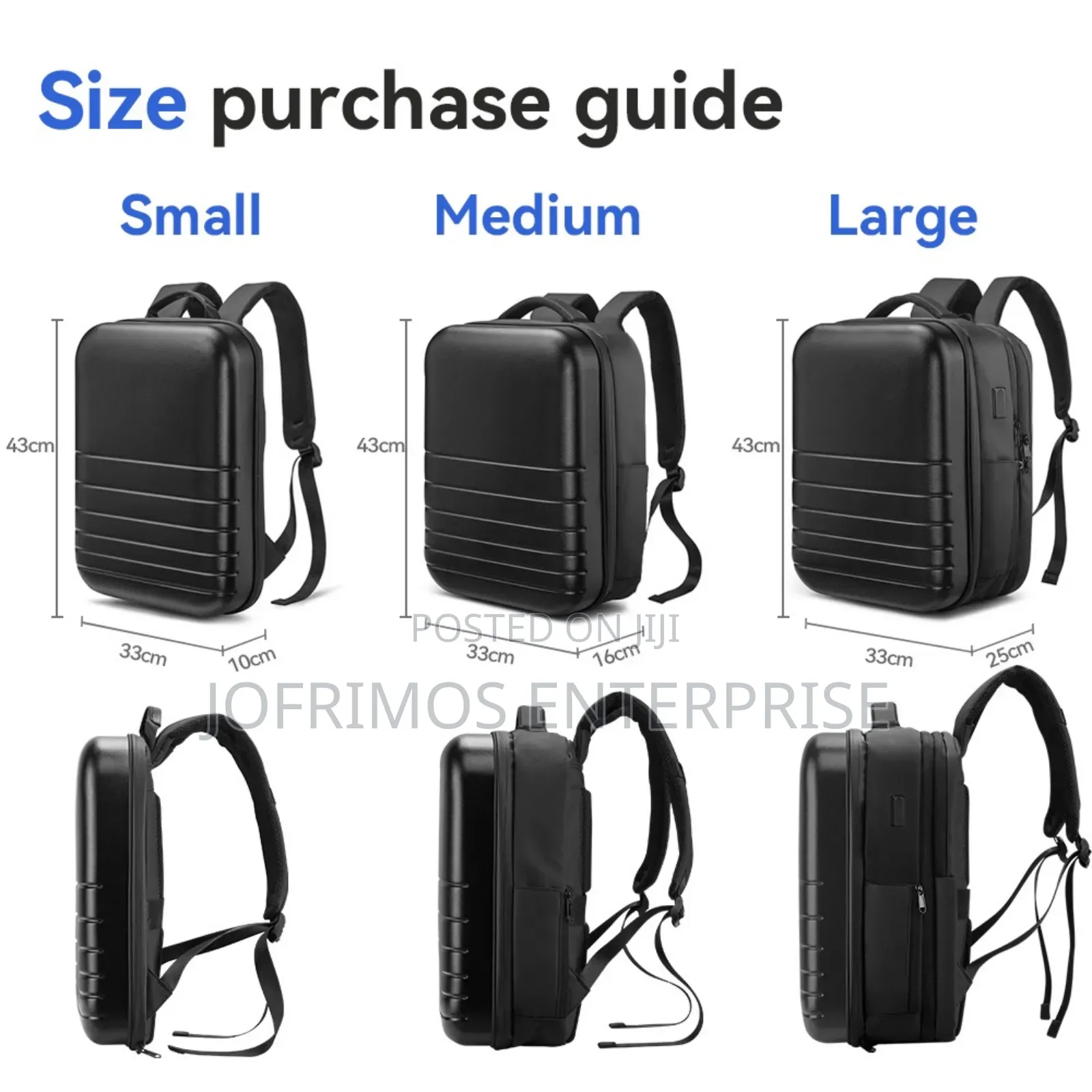 JSK Products: Hardshell Backpack