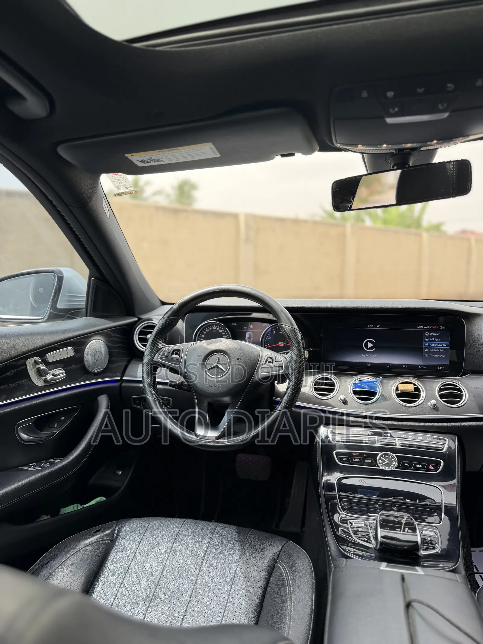 Mercedes-Benz E300 4Matic AWD Sedan (2.0L 4cyl 9A) 2017 Silver