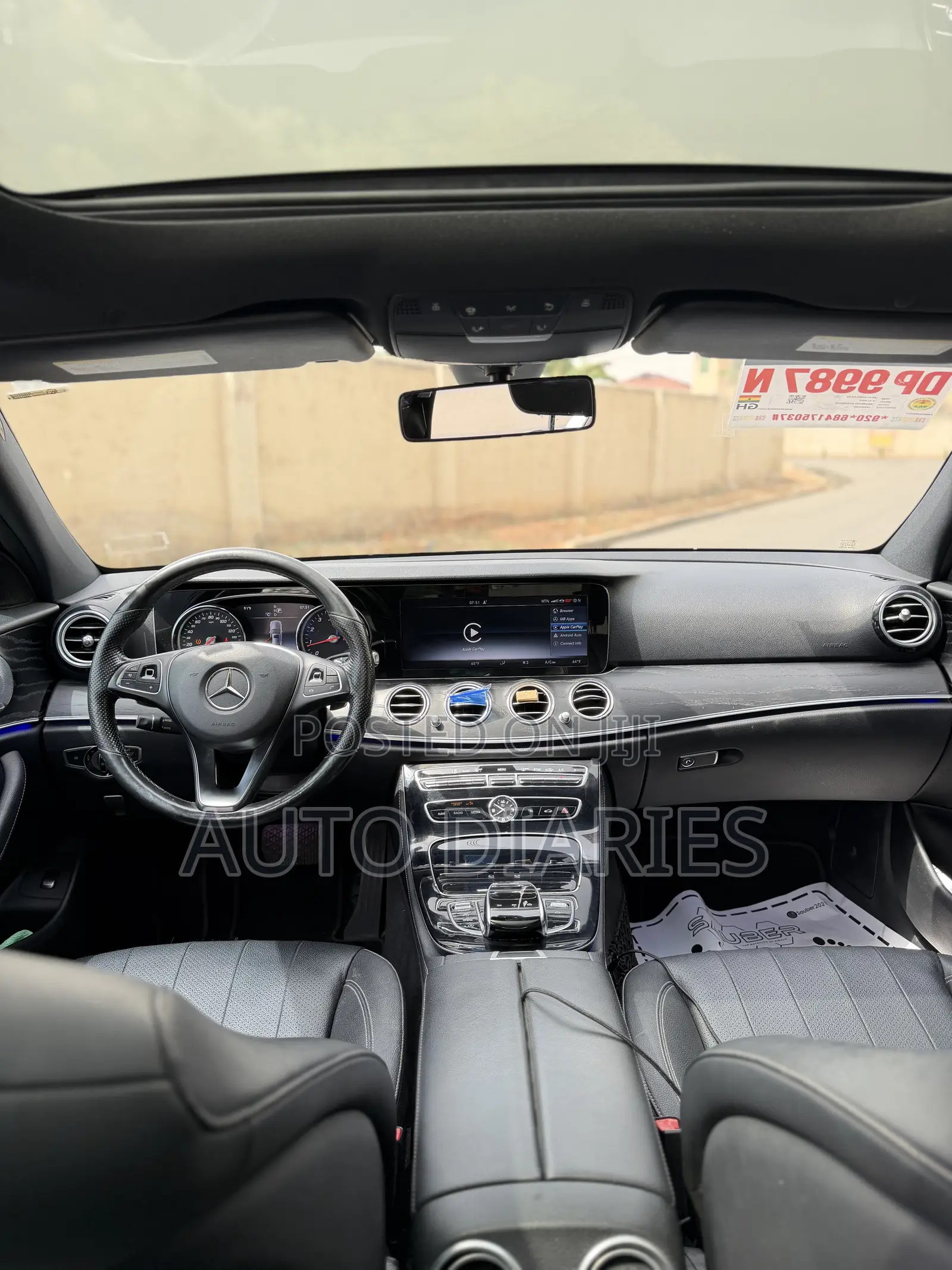 Mercedes-Benz E300 4Matic AWD Sedan (2.0L 4cyl 9A) 2017 Silver