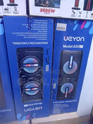 Ueyon Karaoke Microphone Wireless Party Speaker