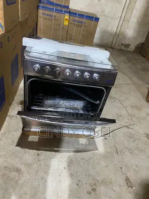 Pearl 5burner Gas Cooker With Oven Grill
