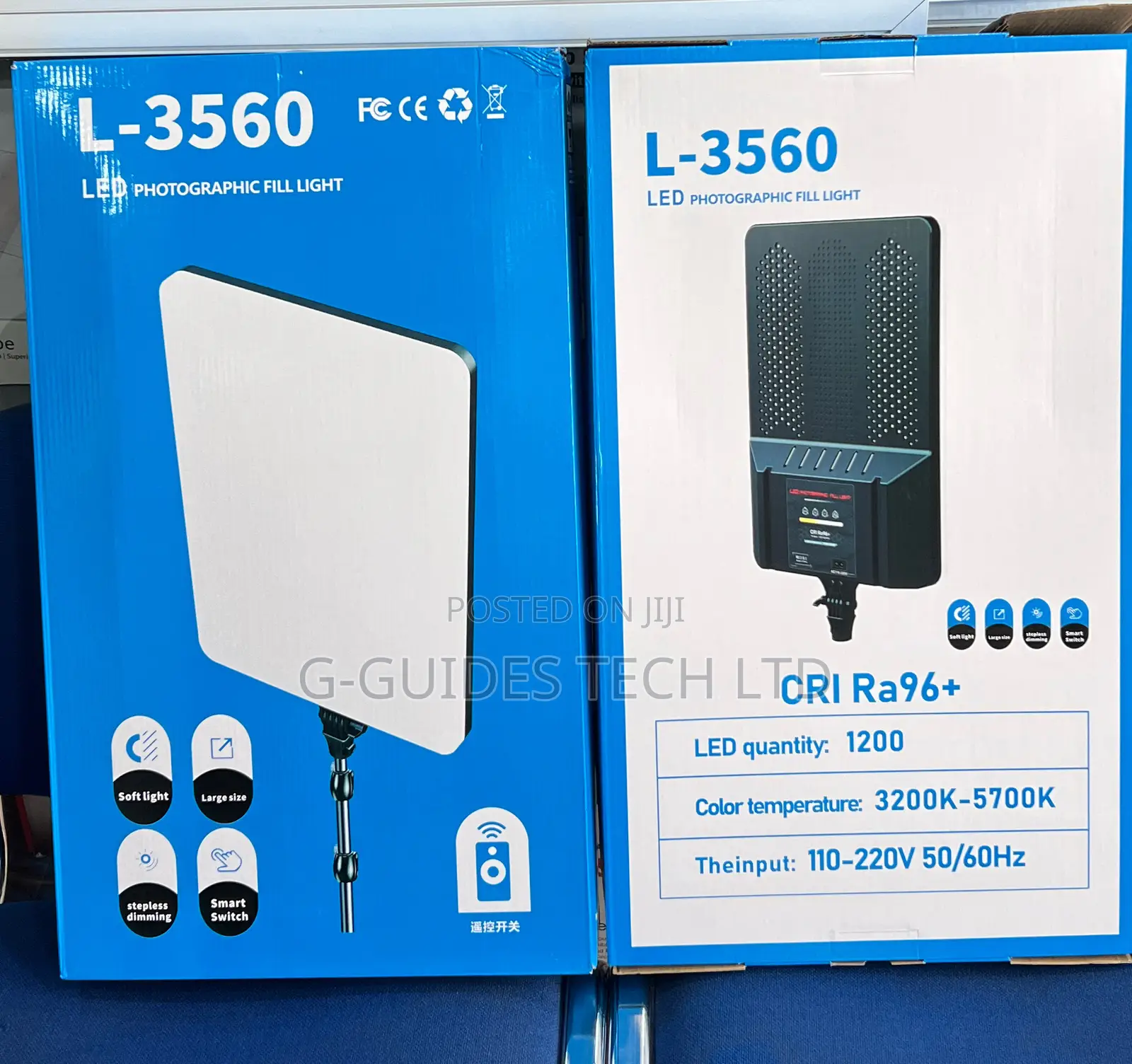 L-3560 Led Photographic Fill Light, L-3560 Panel Led Light