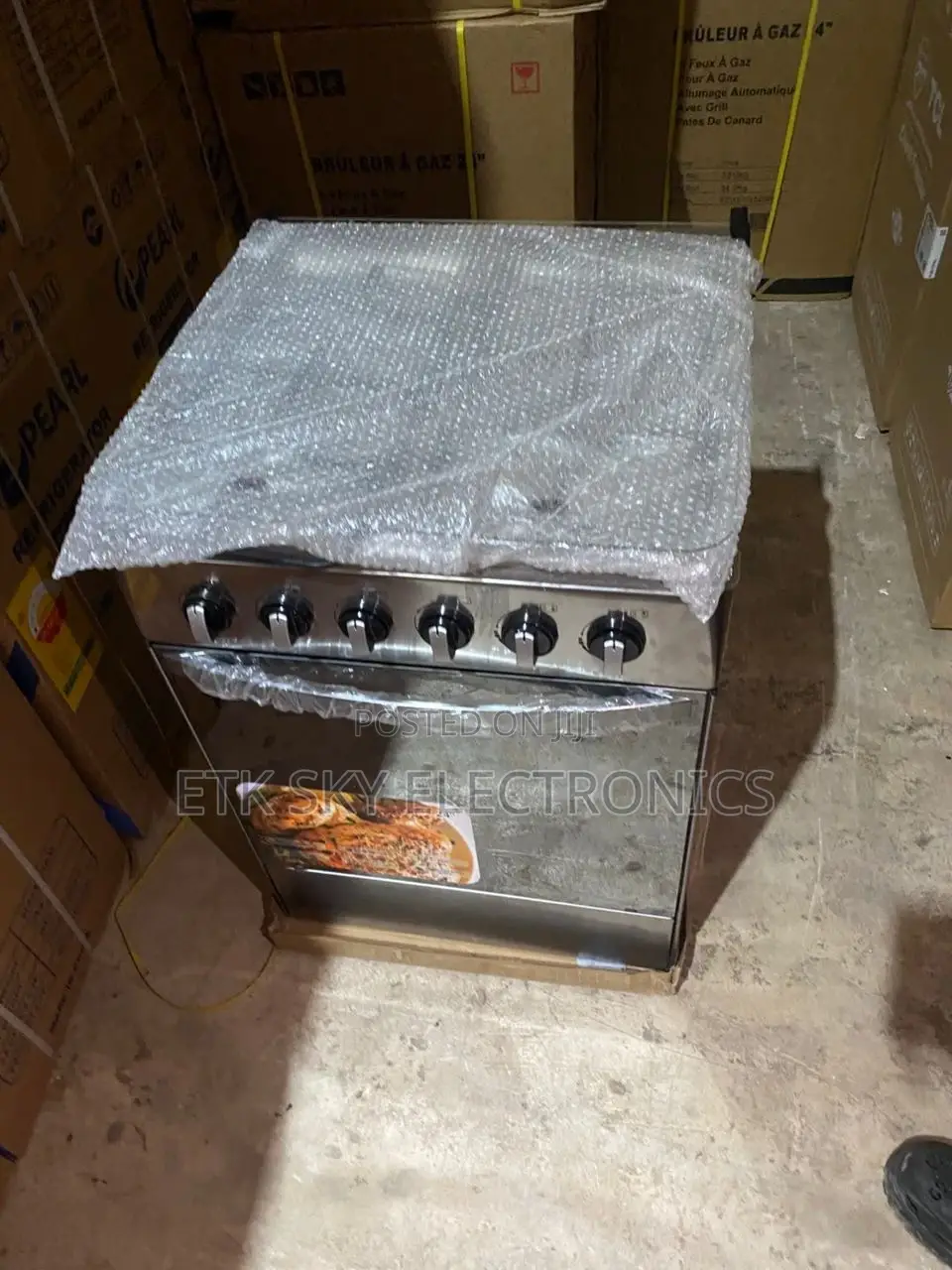 Pearl 3burner Gas Cooker With Oven
