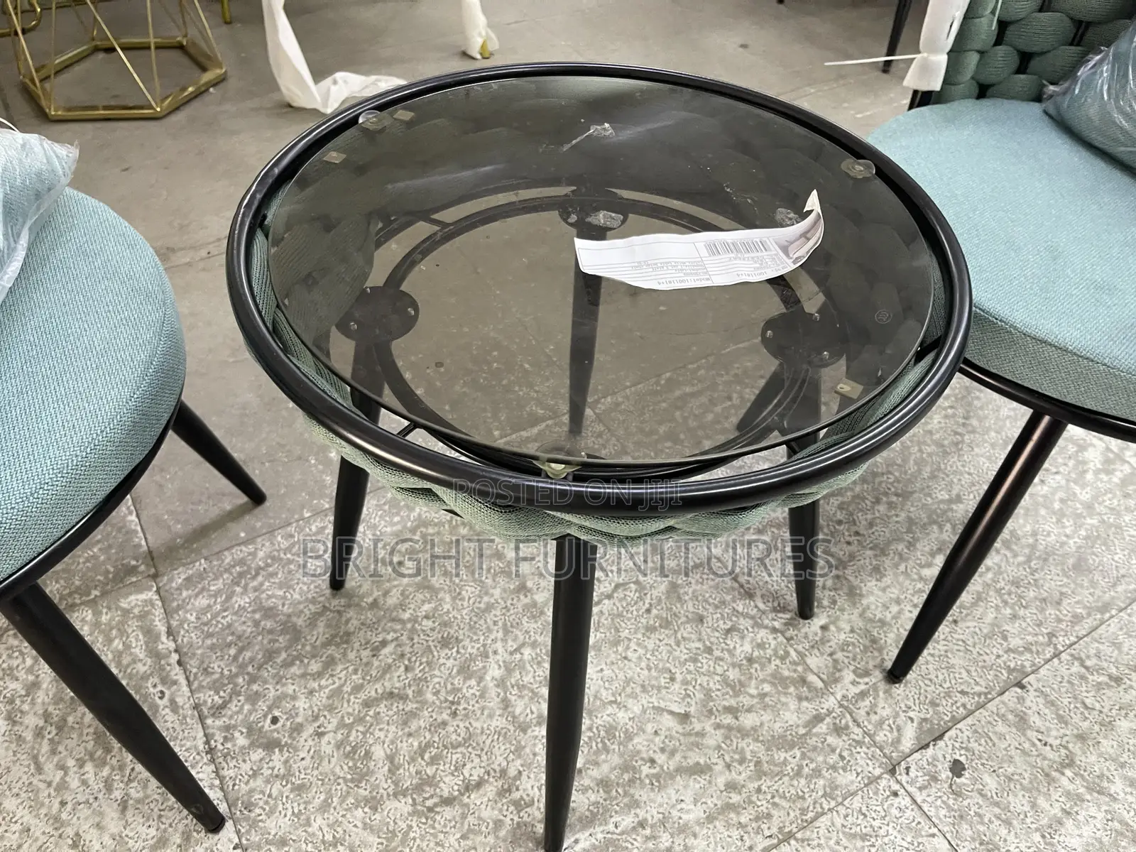 2 Seater Balcony Table With Two Chairs