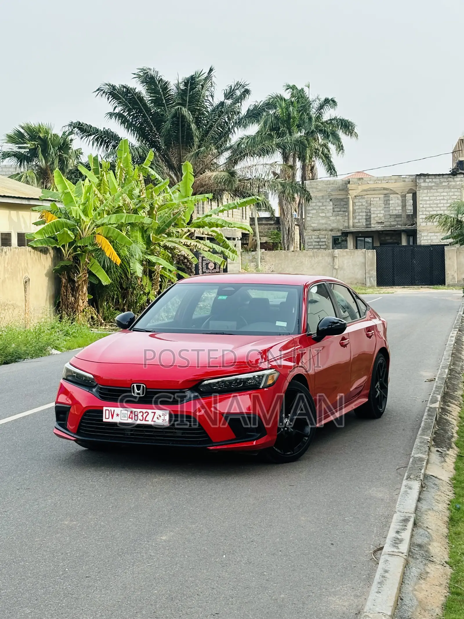 Honda Civic Sport CVT 2023 Red