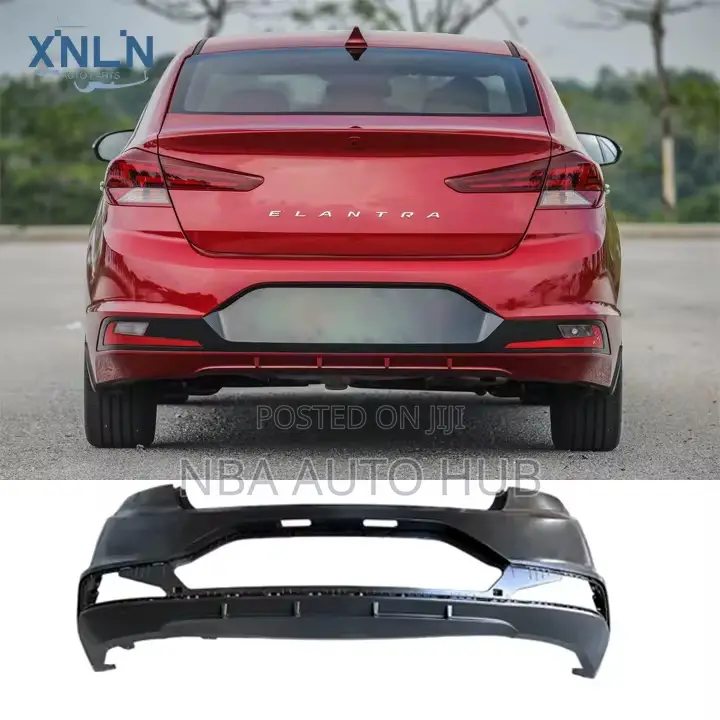 Elantra Back Rear Complete Bumper With Reflector
