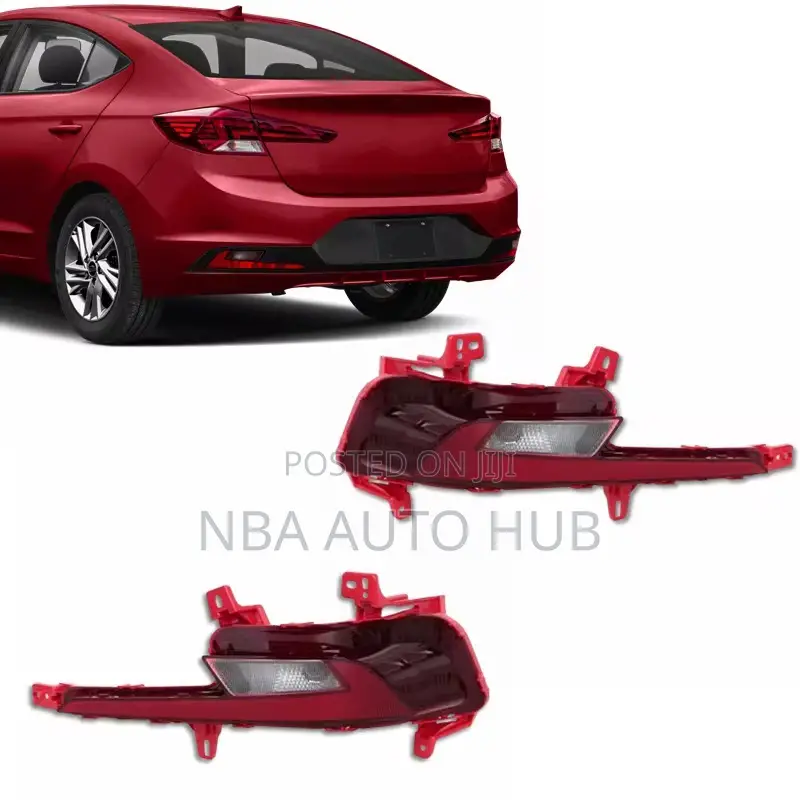 Elantra Back Rear Complete Bumper With Reflector