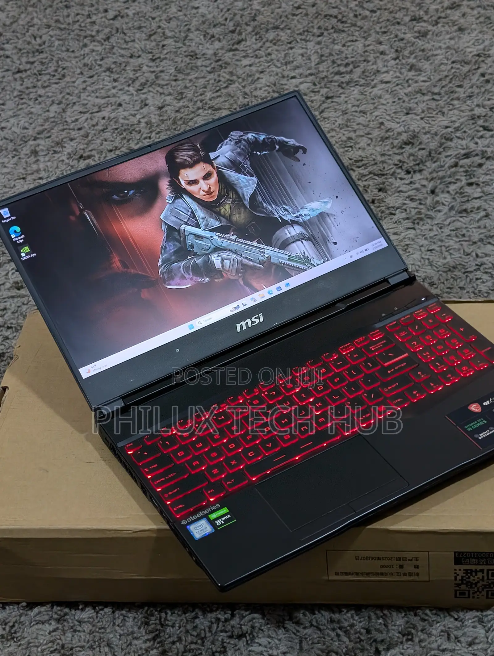 Laptop MSI GL75 Leopard 16GB Intel SSD 512GB