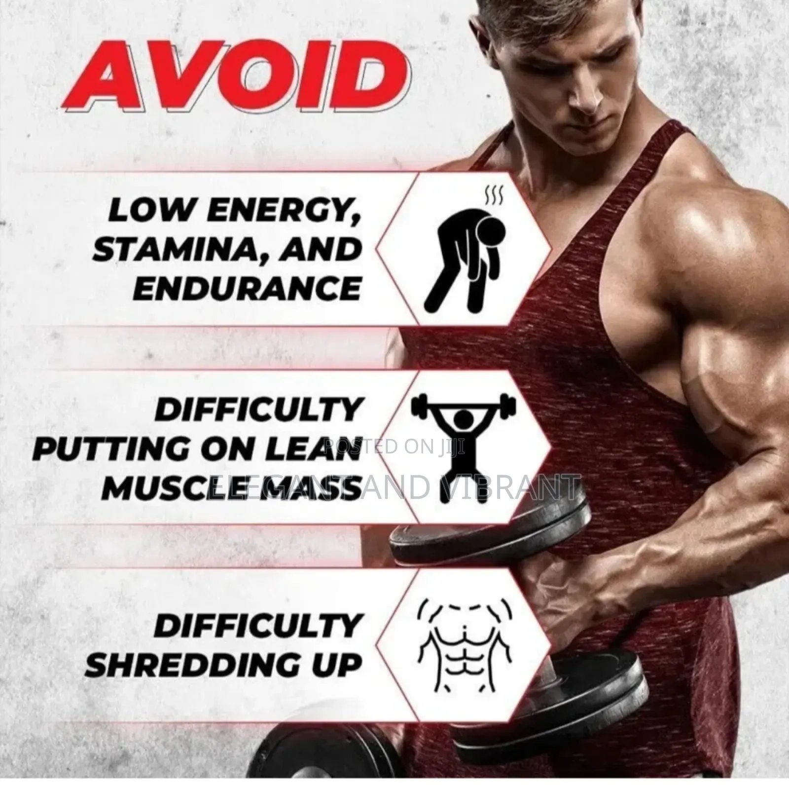 Bull Blood -testosteron Booster, Enhance Male Sexual Health Muscle