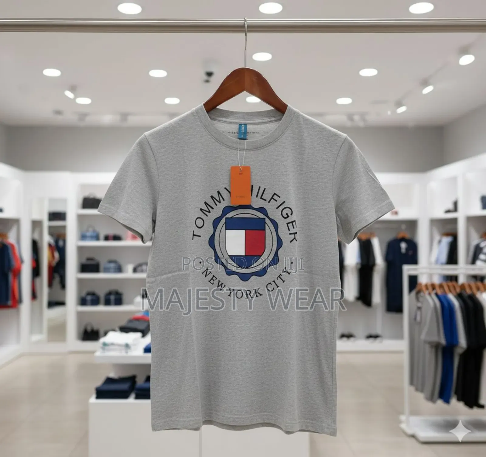 Short Sleeve Round Neck Shirt for Men