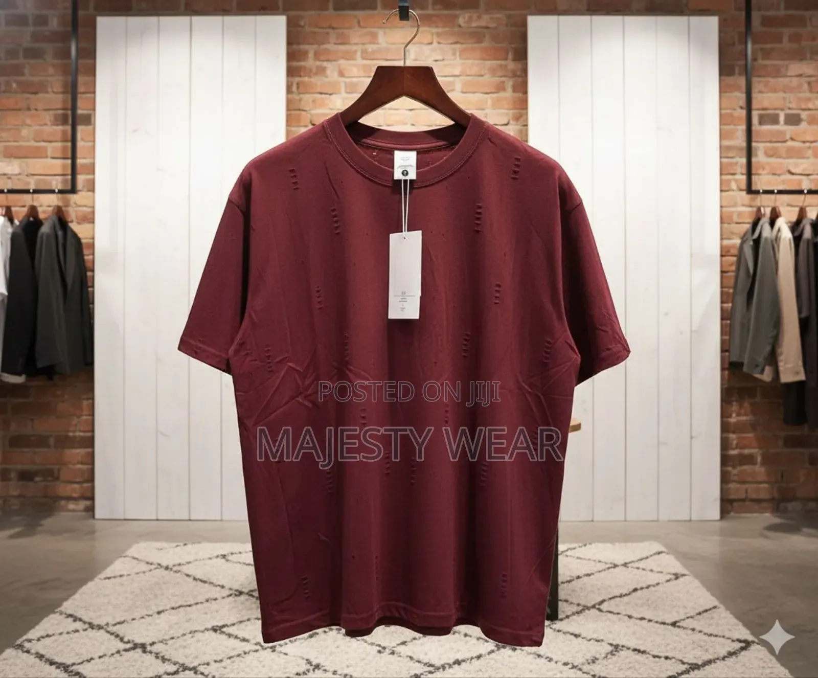 Short Sleeve Round Neck Shirt for Men