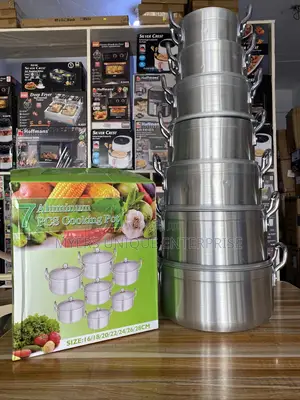 Pure Aluminum Heatwave 7‐Piece Cookware