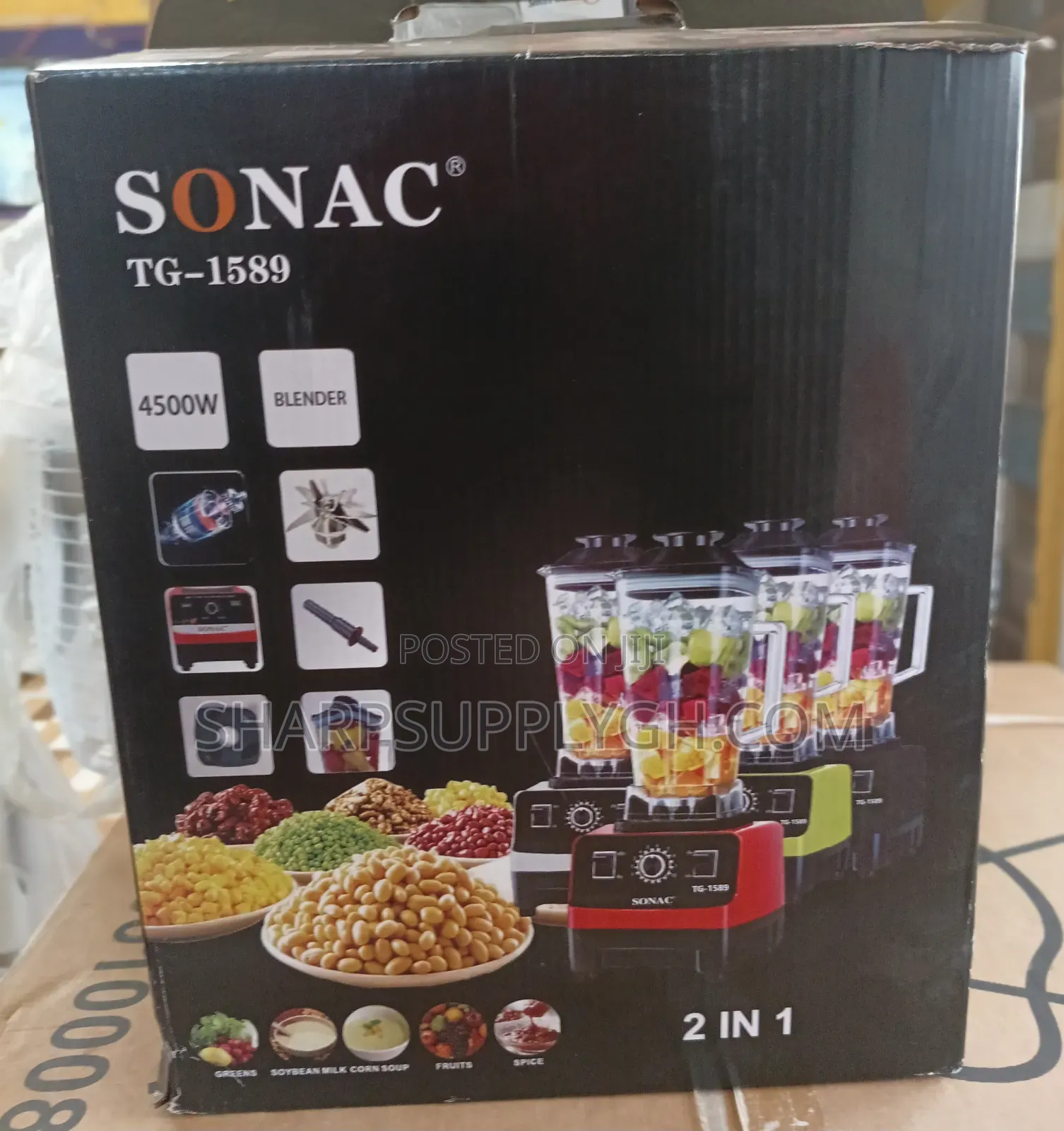 Sonac 2 in 1 Blender