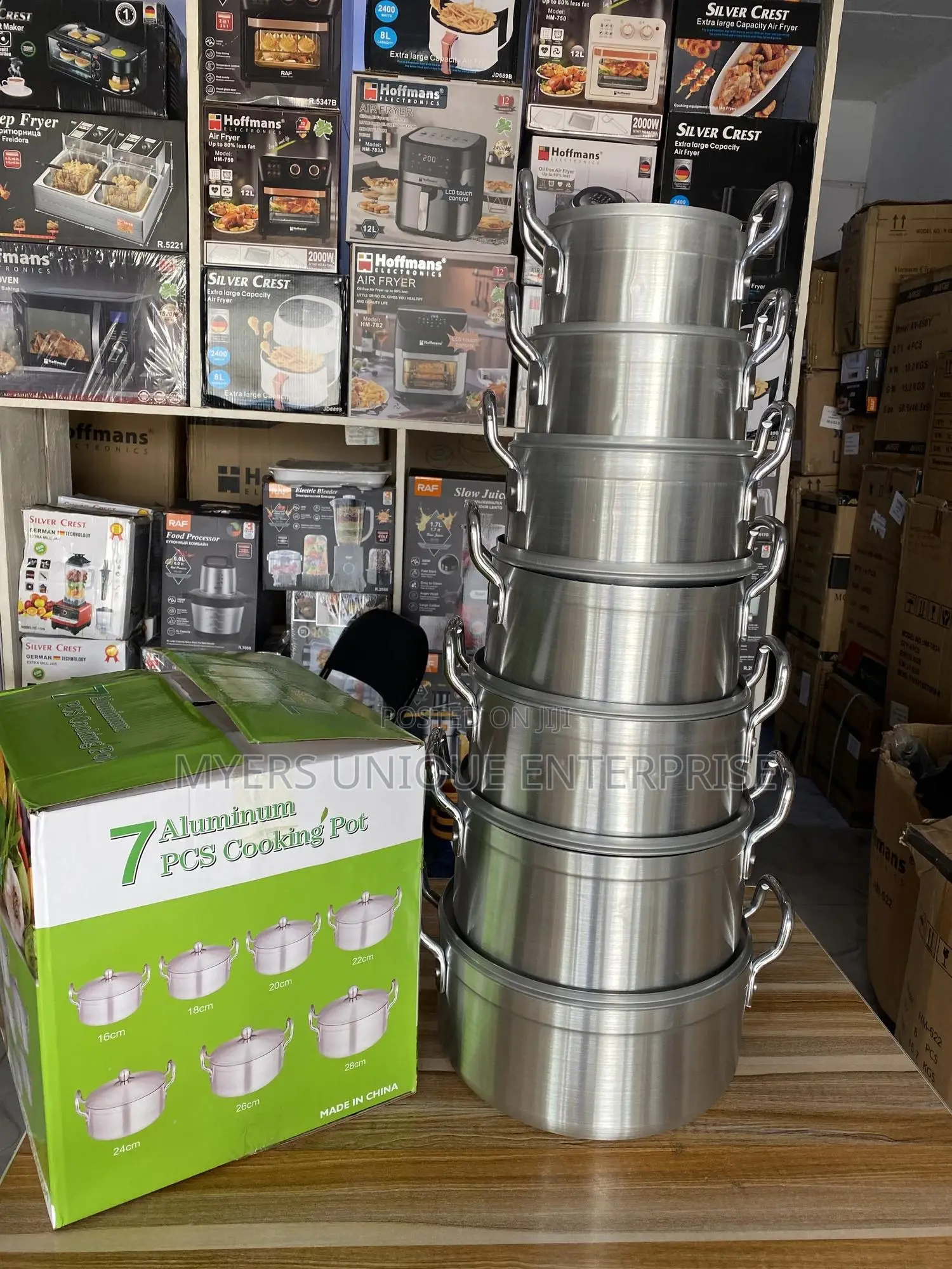 Long Lasting Aluminum Culinary Cookware Kit