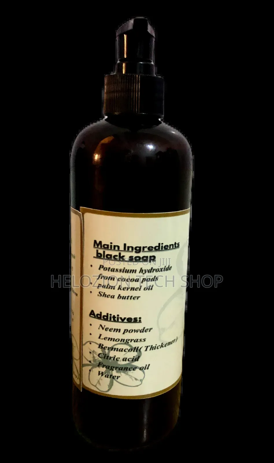 African Black Soap Shower Gel
