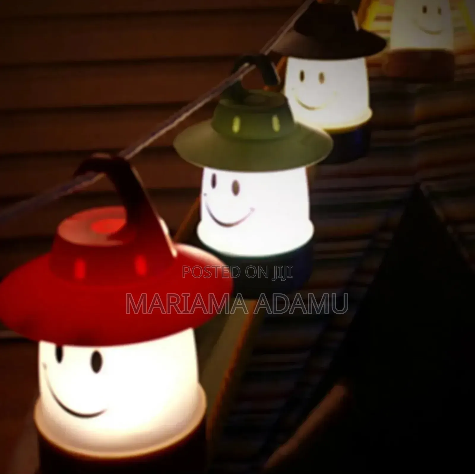 Smiley Camping Lights