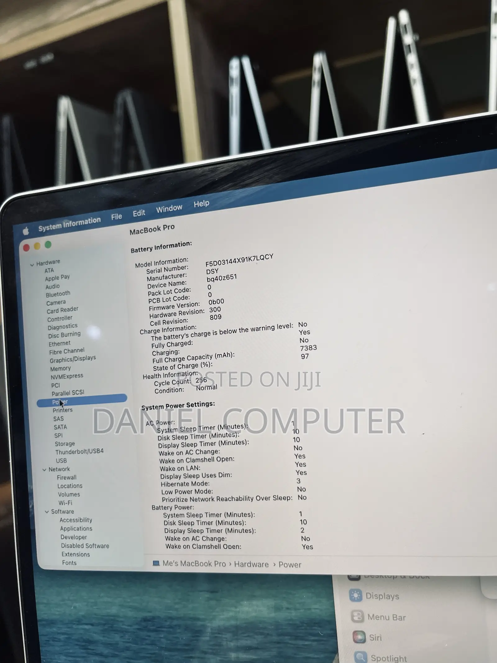 Laptop Apple MacBook Pro 2019 16GB Intel Core i7 SSD 512GB