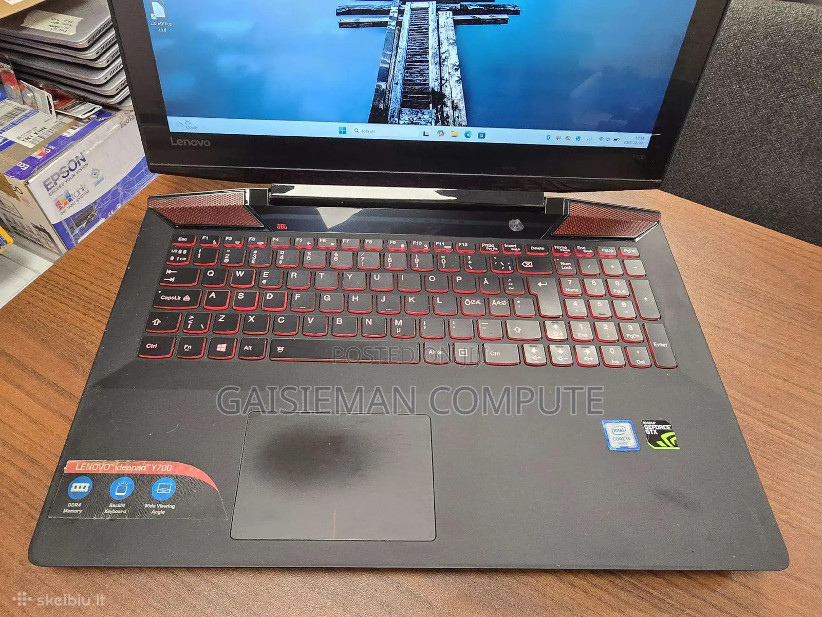 Laptop Lenovo Y70 8GB Intel Core i7 HDD+SSD 256GB