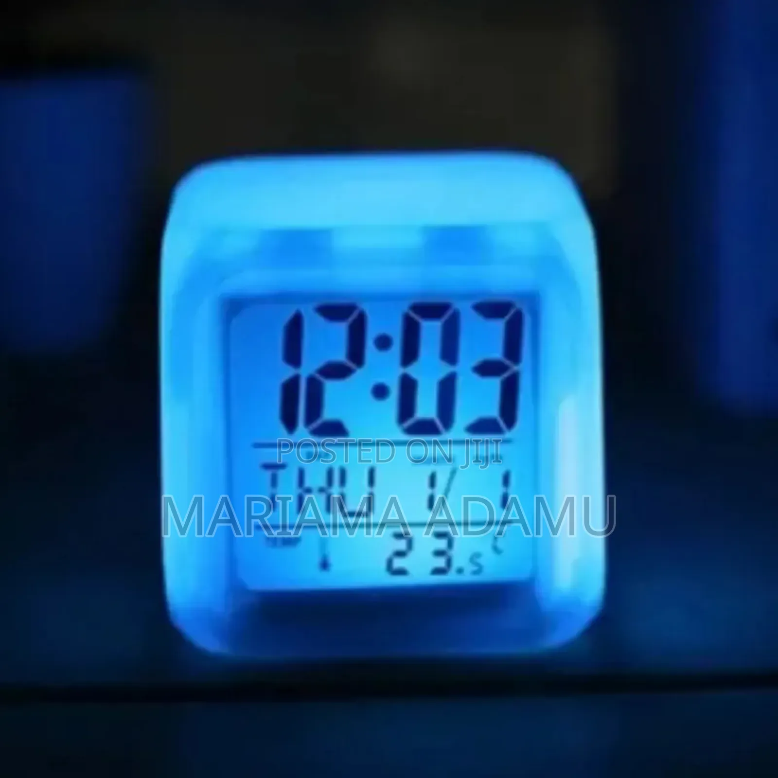 Color Changing Digital Alarm Clock