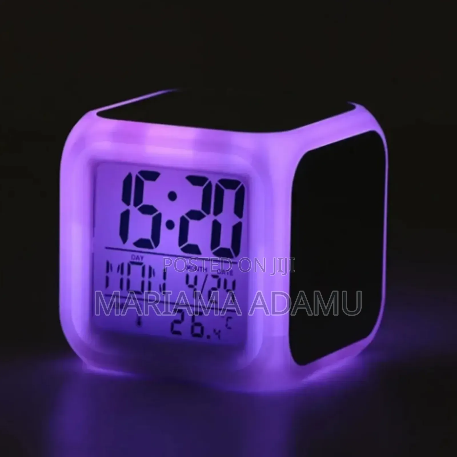 Color Changing Digital Alarm Clock