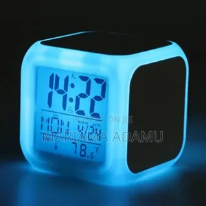 Color Changing Digital Alarm Clock