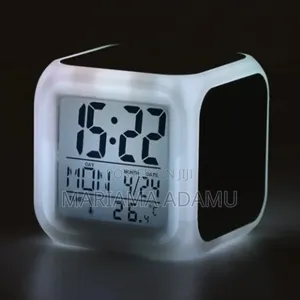 Color Changing Digital Alarm Clock