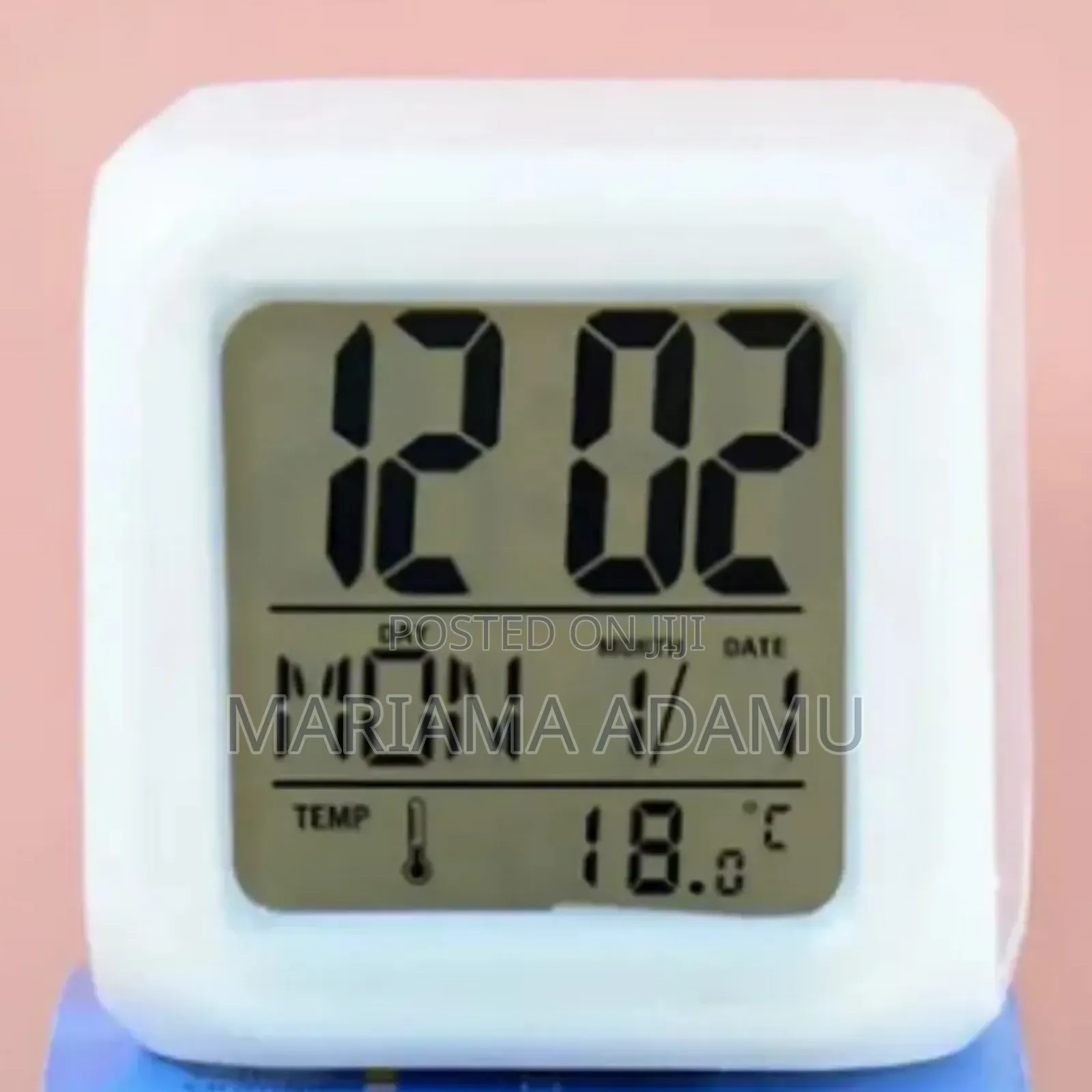 Color Changing Digital Alarm Clock