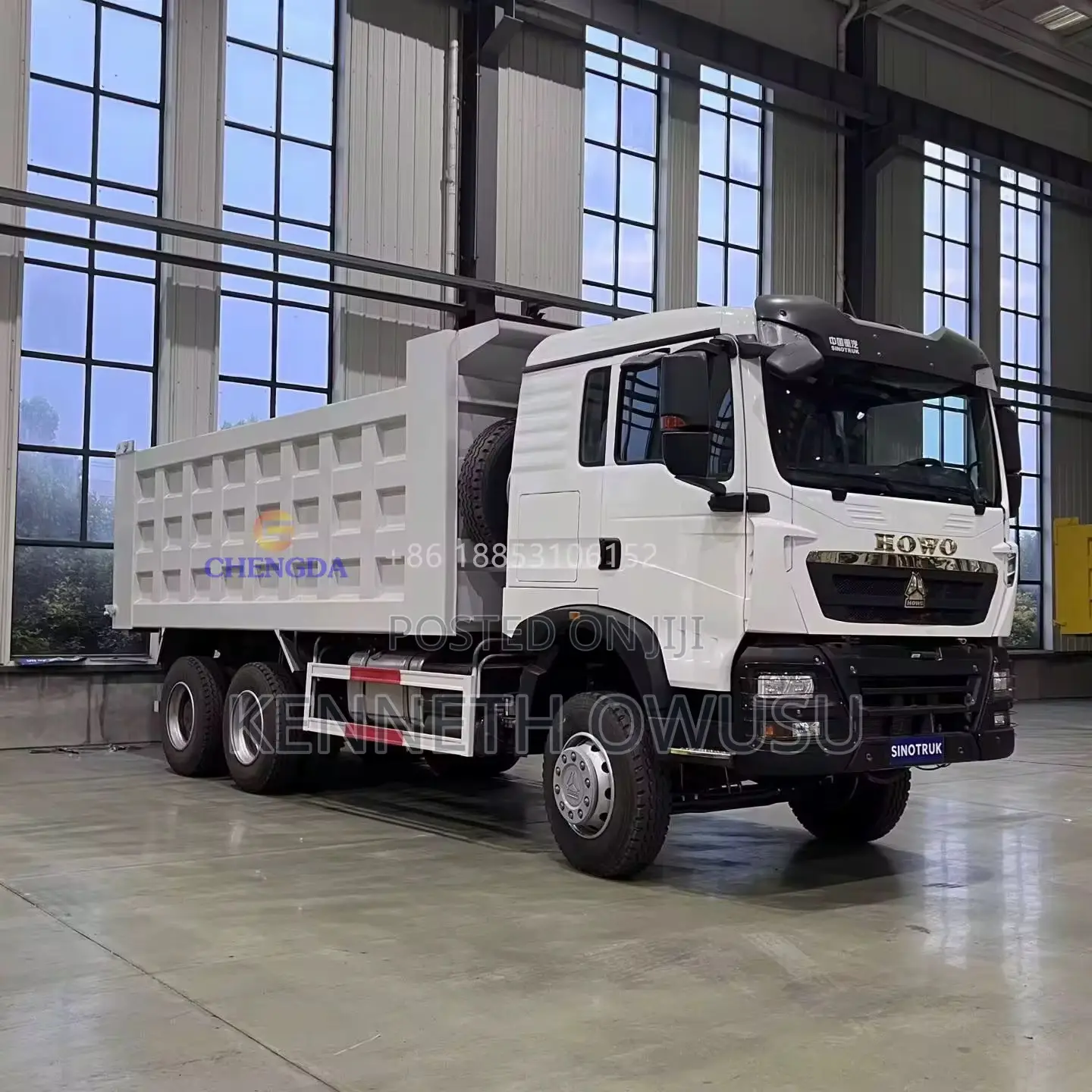 Slightly Used 20 Cubic Howo Th7 and Howo Tx Dump Trucks for Sale