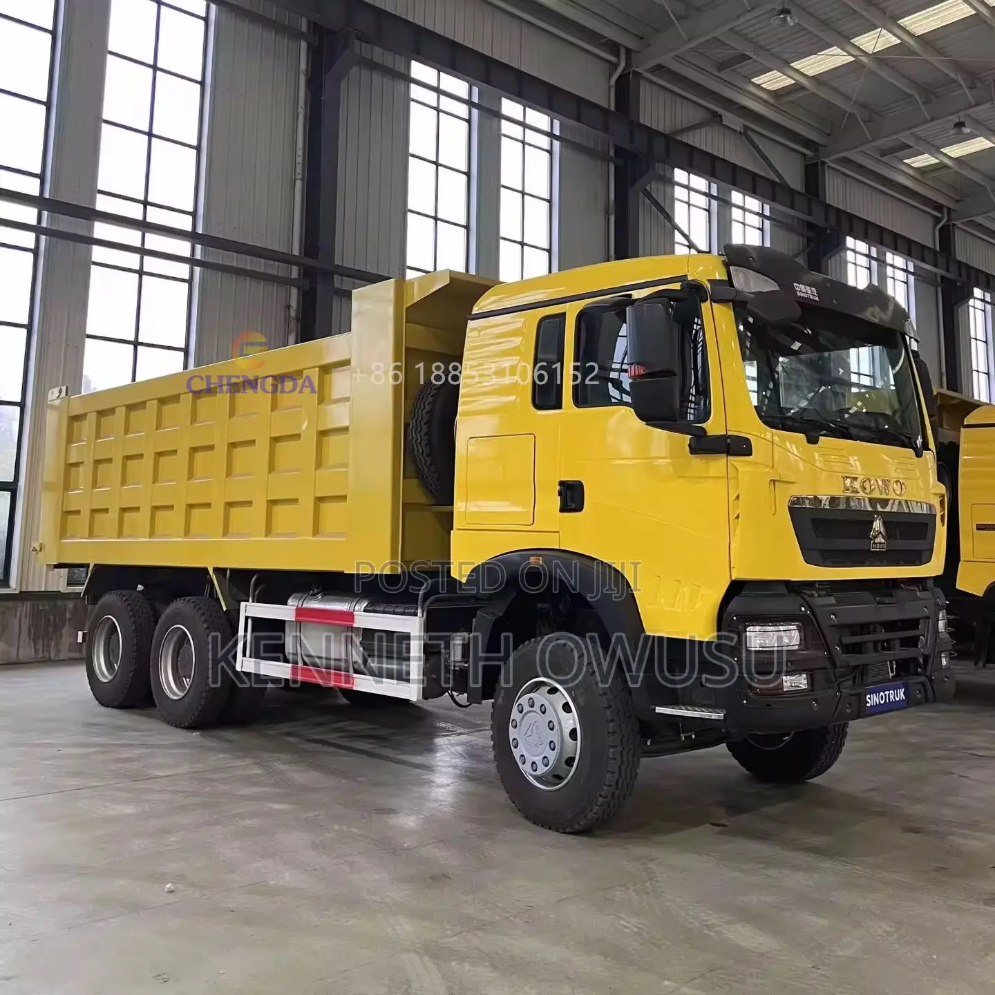 Slightly Used 20 Cubic Howo Th7 and Howo Tx Dump Trucks for Sale