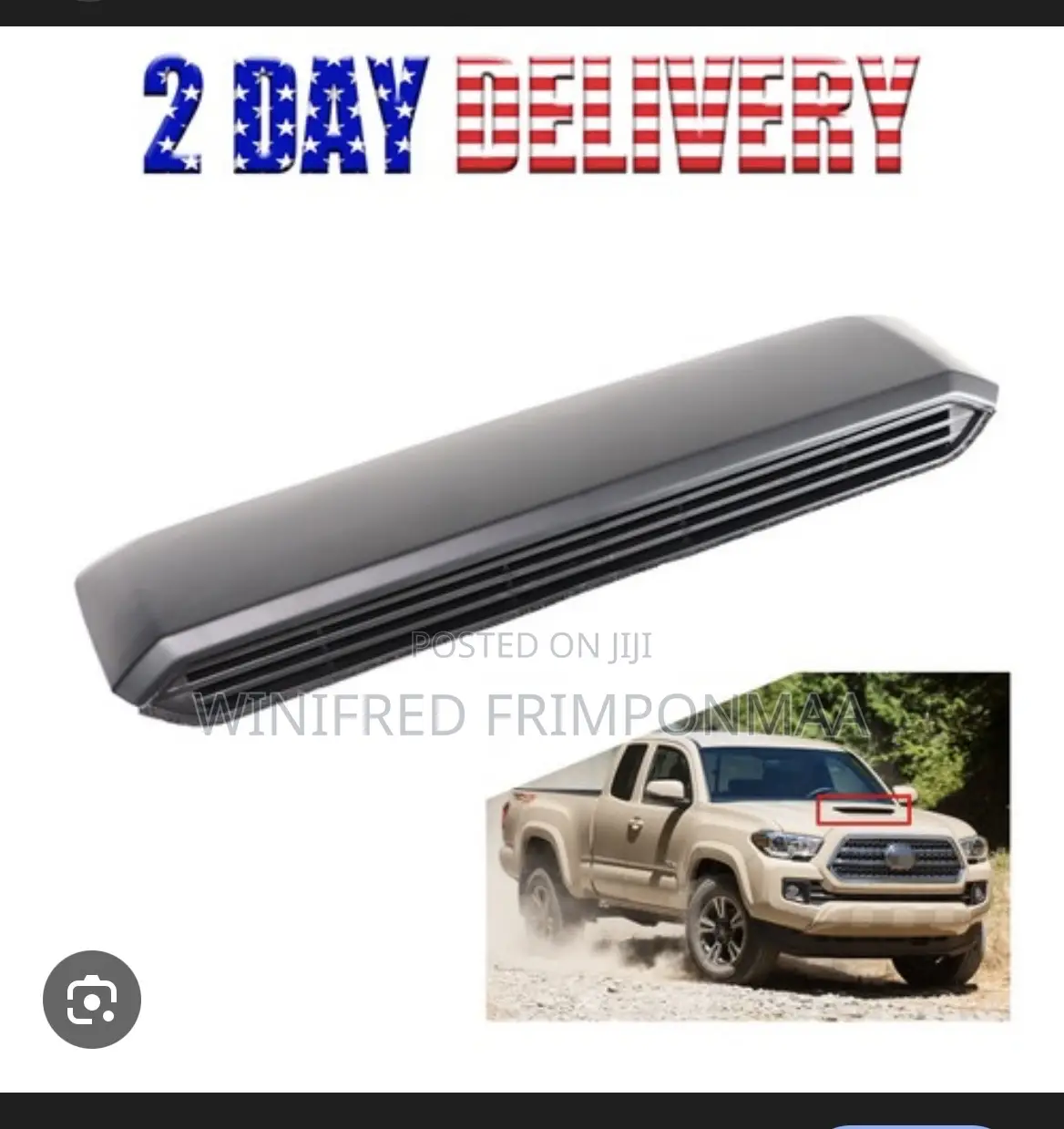 Tacoma 2022 Bonnet Intercooler