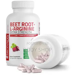 Bronson Beet Root + L-Arginine Nitric Oxide Production