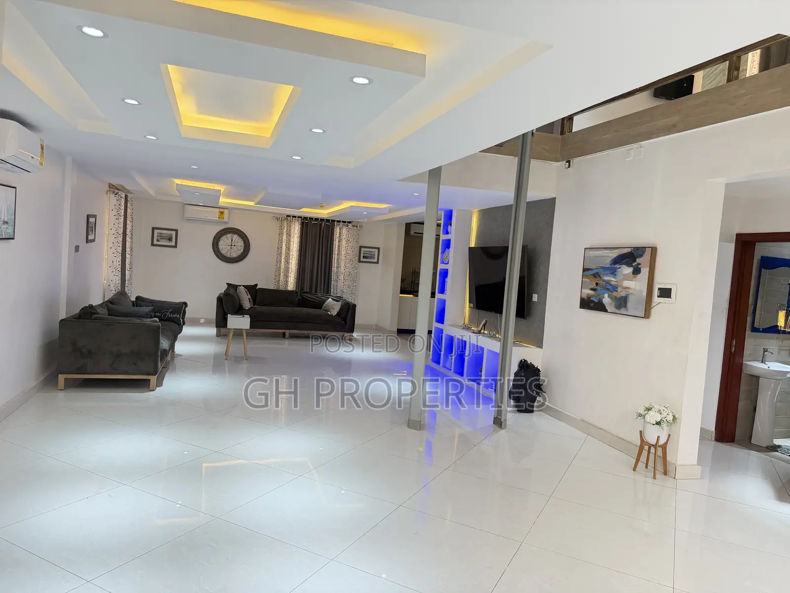 Furnished 4bdrm Apartment in Danyame, Kumasi Metropolitan for rent