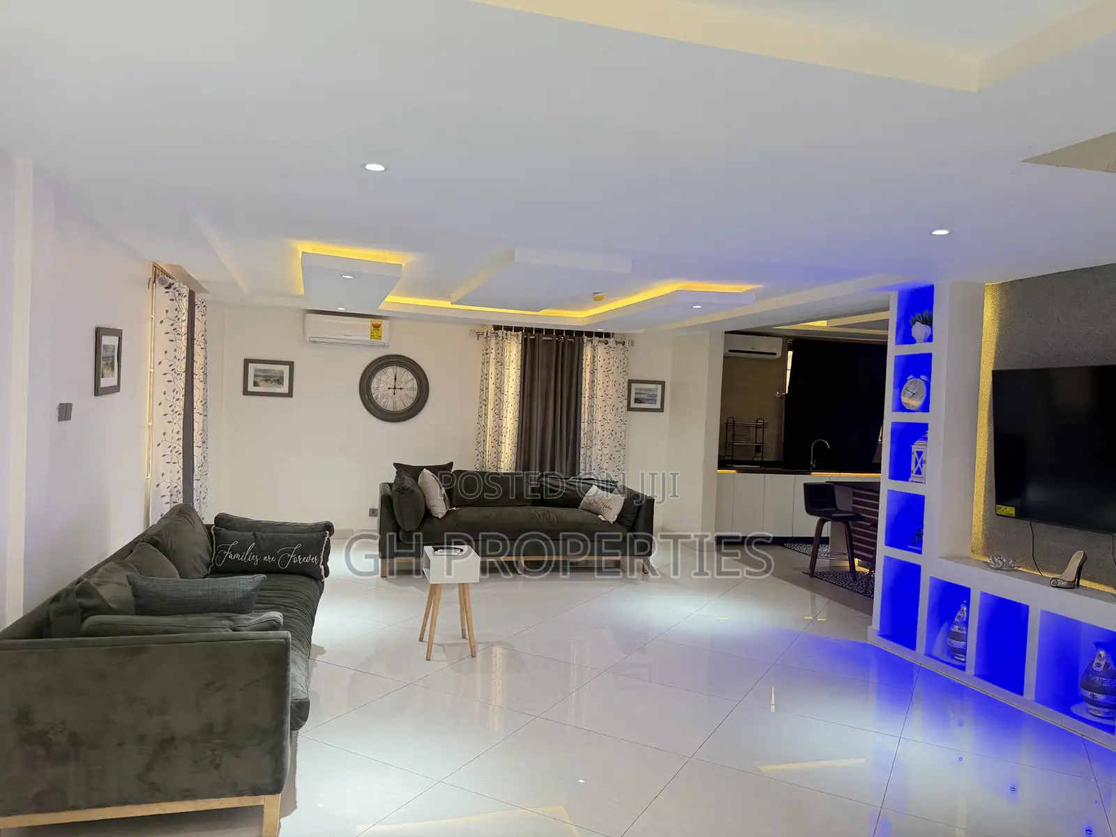 Furnished 4bdrm Apartment in Danyame, Kumasi Metropolitan for rent