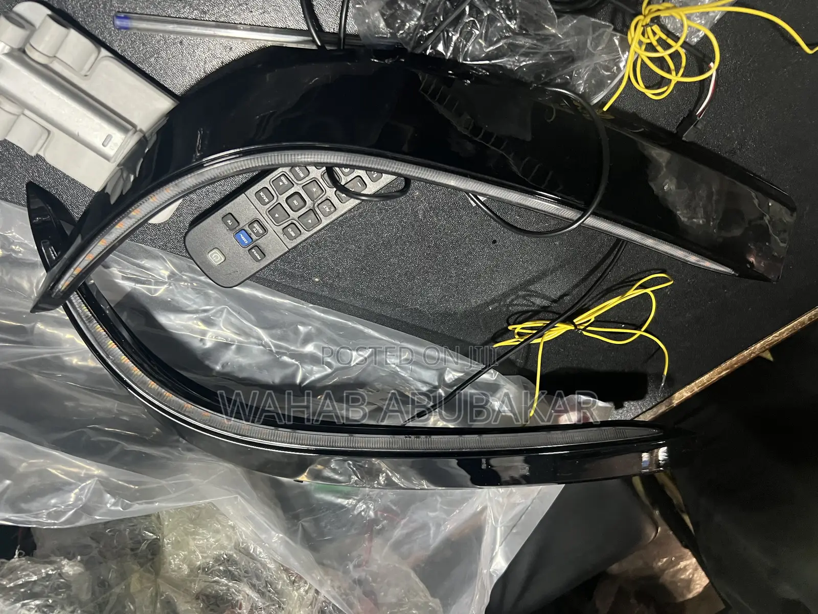 Toyota Highlander 2021 Led Front Bumper Moldings