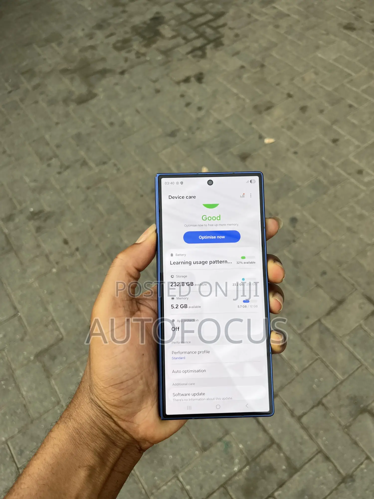 Samsung Galaxy Z Fold7 256 GB Blue