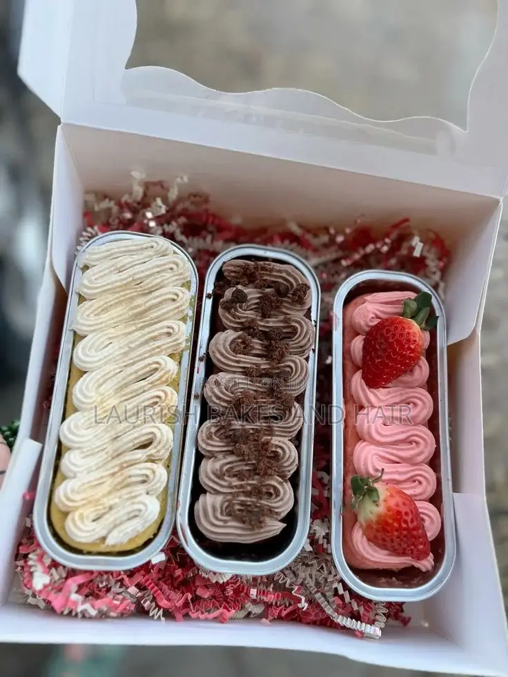 3 Different Flavors Foil Cake for This Price