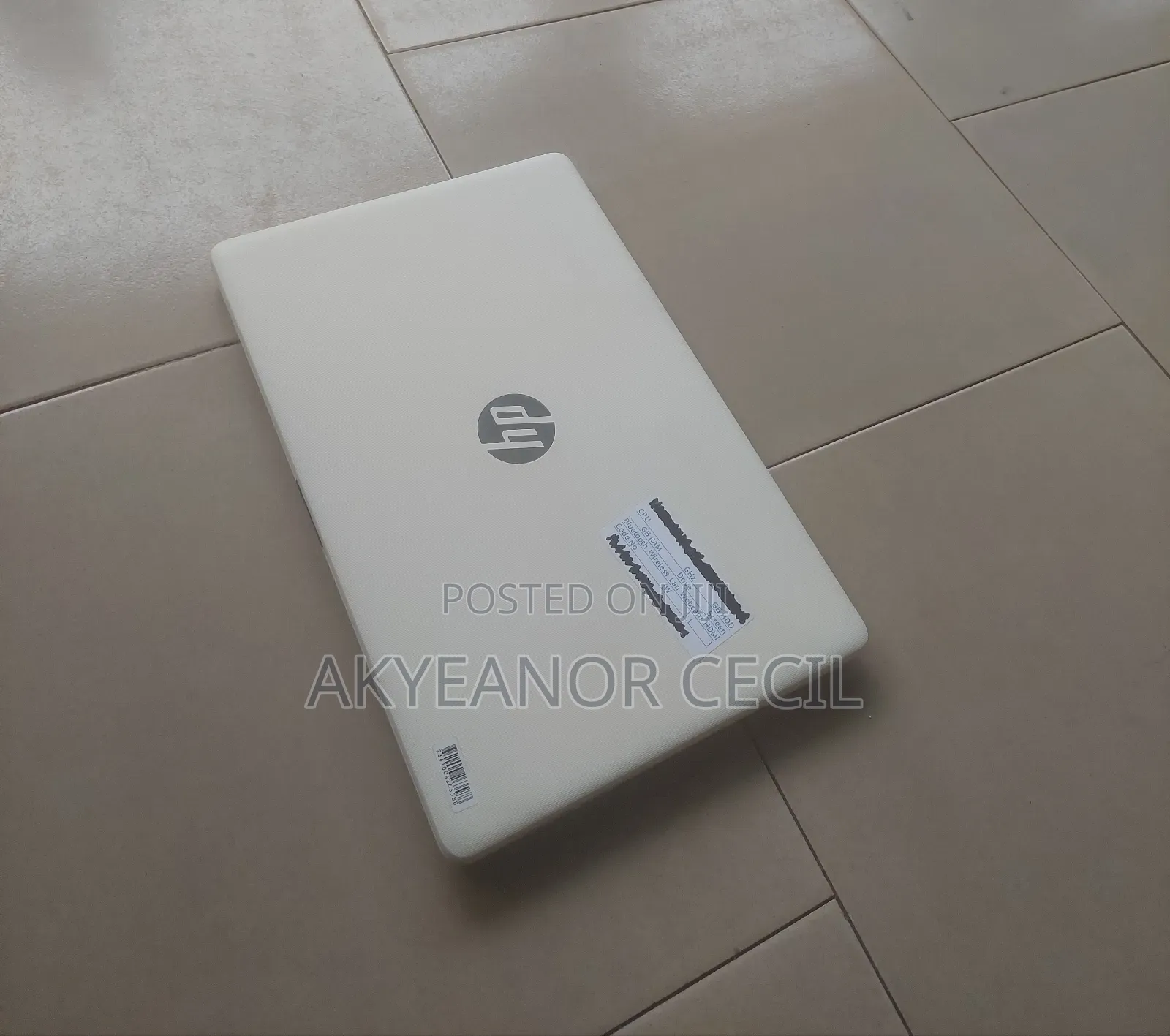 Laptop HP 15 8GB Intel Celeron HDD 500GB