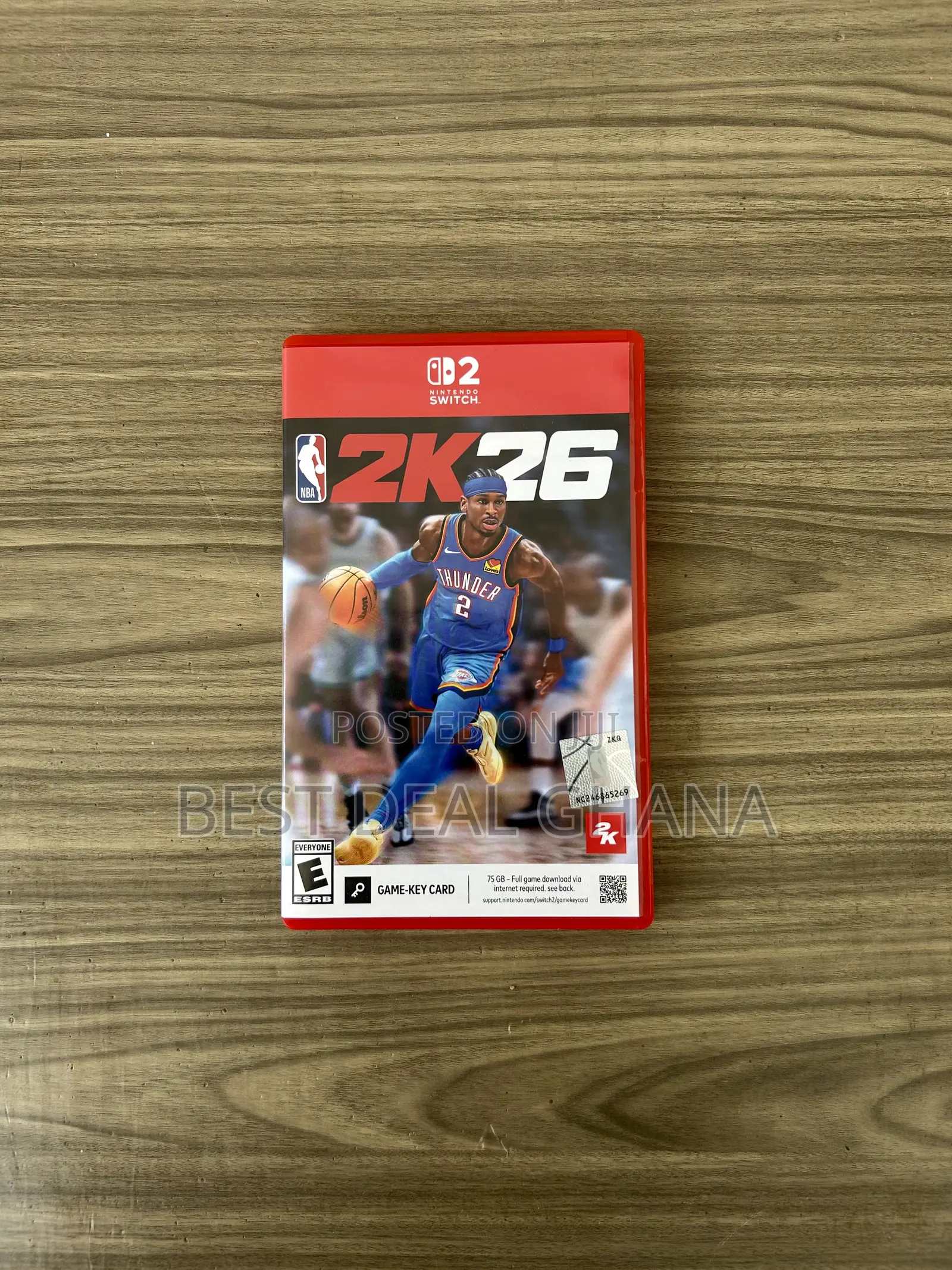 2k26 Nintendo Switch 2 Cartridge