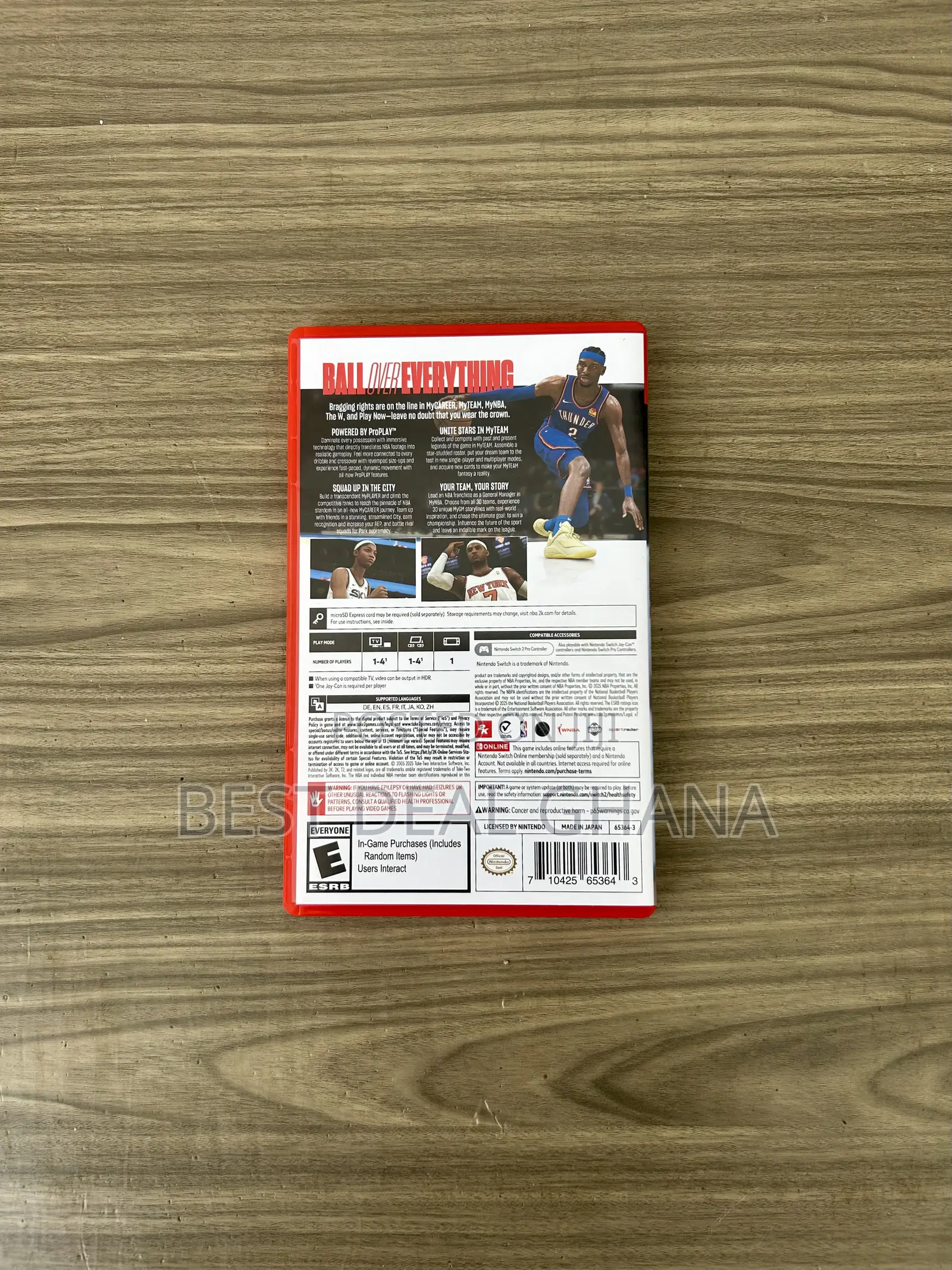 2k26 Nintendo Switch 2 Cartridge