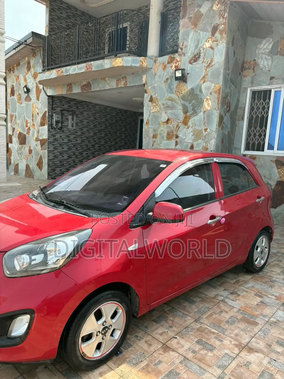 Kia Morning 2015 Red