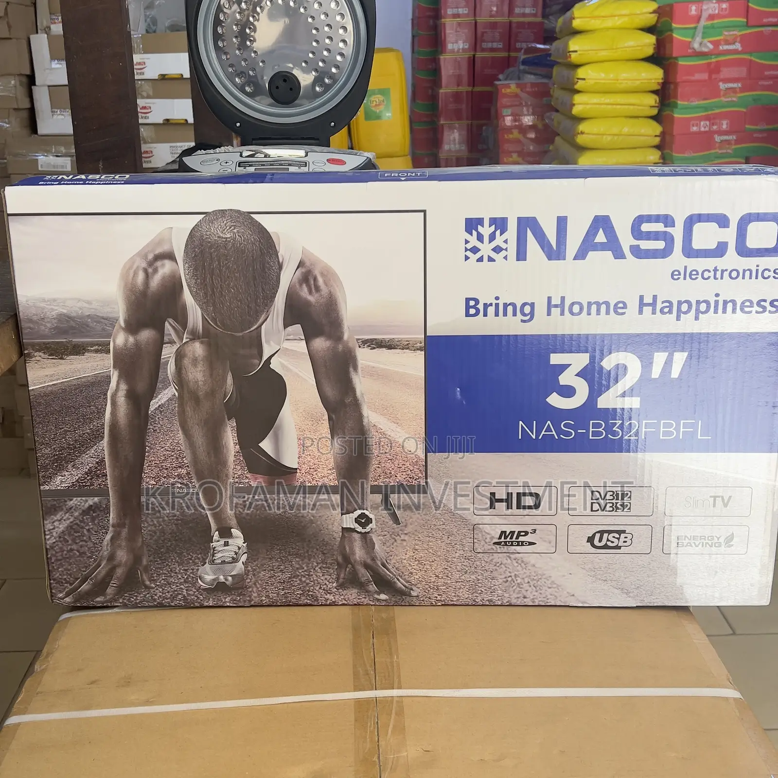 Nasco 32 Inch Tv With Inbuilt Decoder