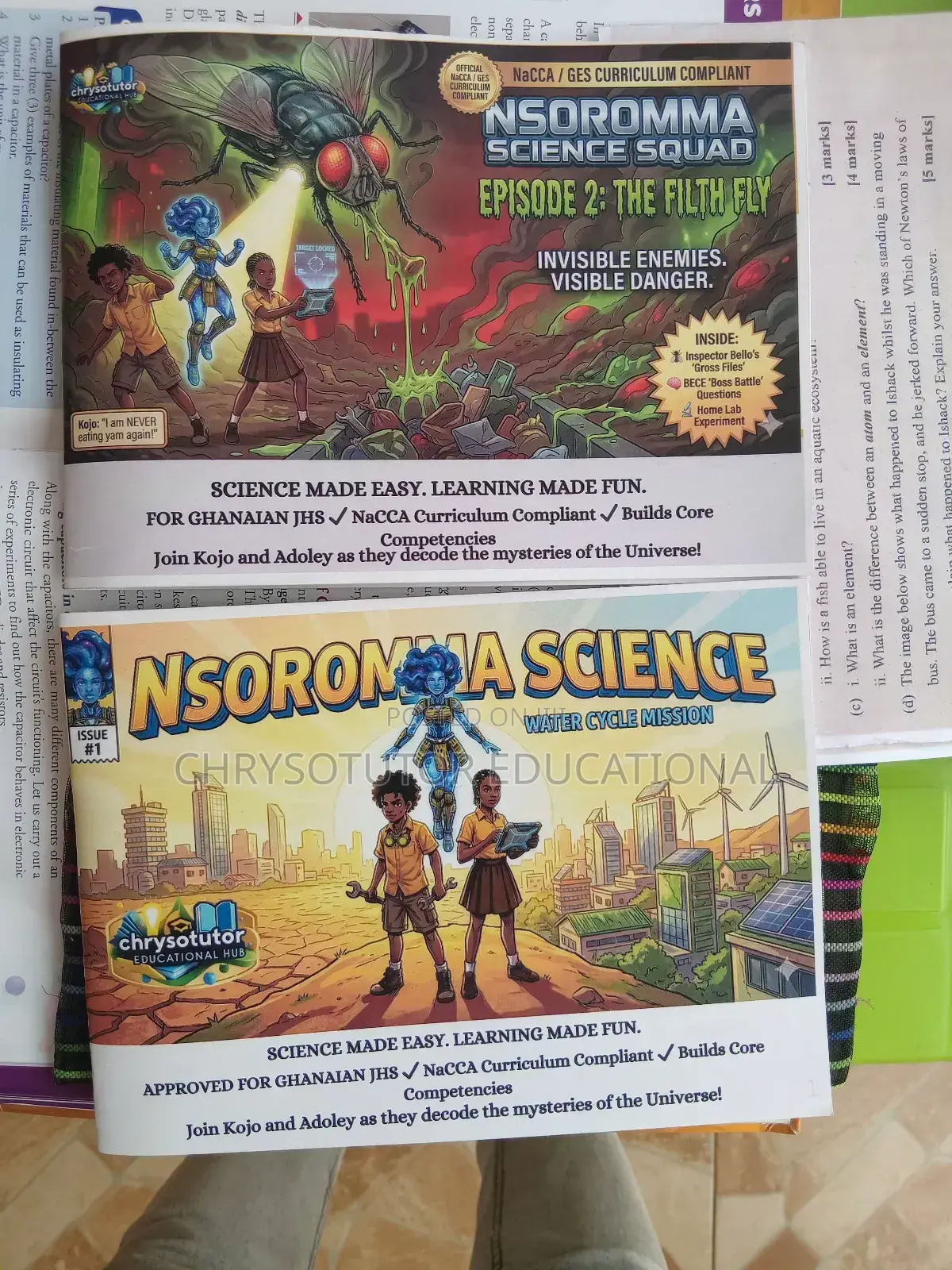 Science Comic Book