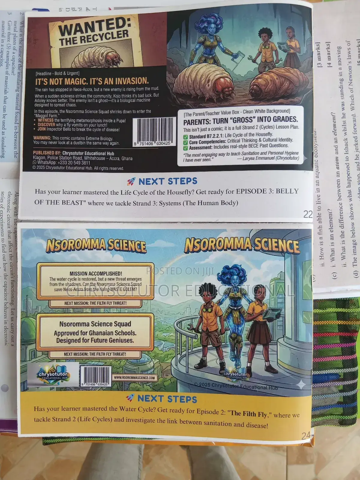 Science Comic Book