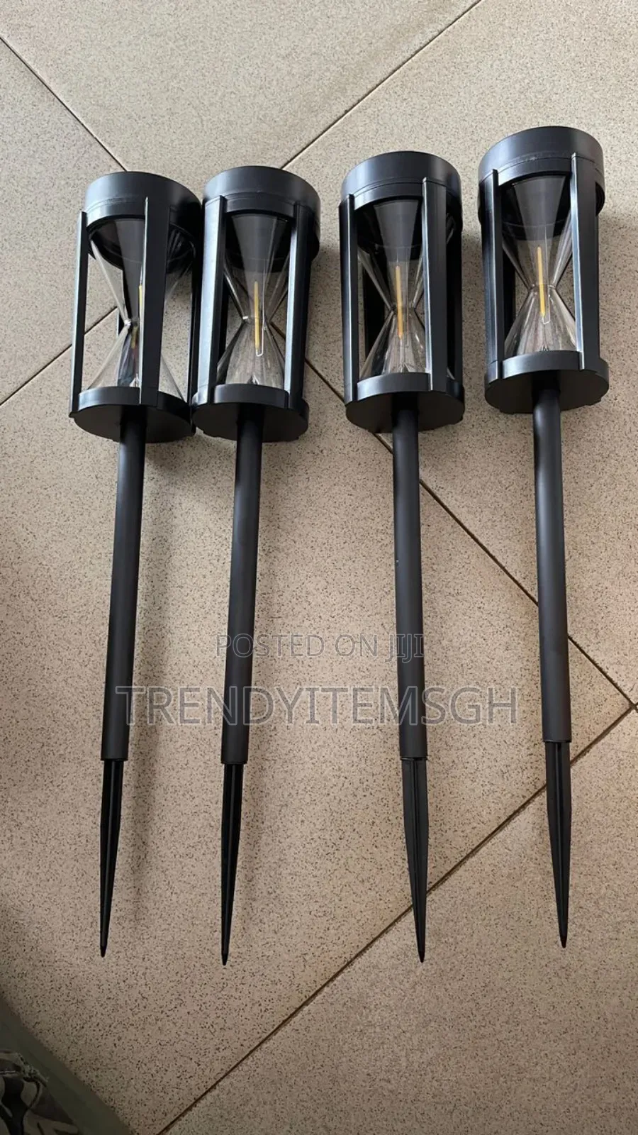 4pcs Solar Garden Light